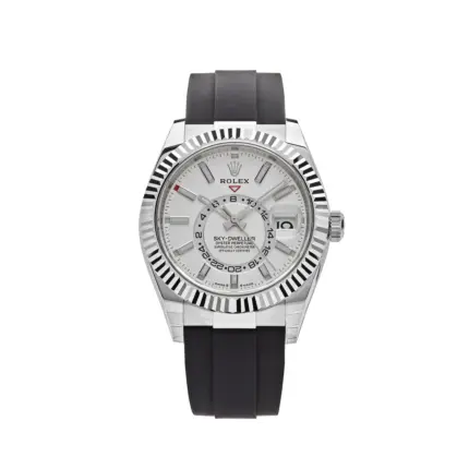 Rolex Sky-Dweller 42 Ref. 336239-0003 Weißgold Weiß Oysterflex ZF | DD9002