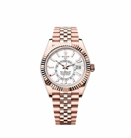 Rolex Sky-Dweller 42 Ref. 336935-0007 Roségold Weiß Jubilee ZF | DD9002